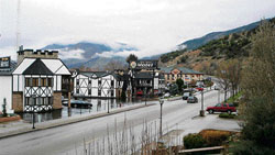 A scenic motorway in the town 