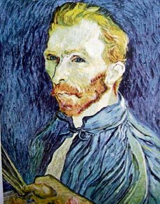 Self-portrait. Vincent van Gogh, 1889