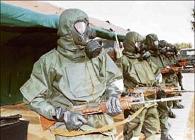 Troops undergo training in unconventional warfare. In every democracy, the hardships faced by defence personnel are compensated through pay, perks and pension