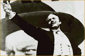 Orson Welles in Citizen Kane