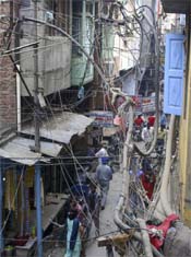 Guru Bazaar is one of the several areas of the city reeling under the problem.