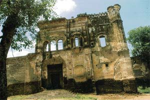 IN UTTER NEGLECT NOW: This is what remains of Nawab Jassa Singhs haveli