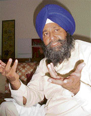 Maan Singh Manhera, national general secretary of the BSP.