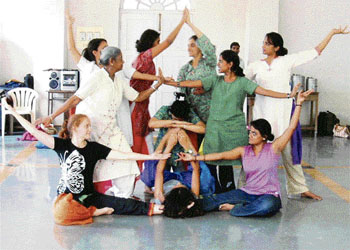 Dance therapy can be an uplifting experience