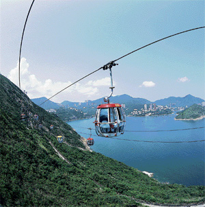 One of the main attractions of Ngong Ping.