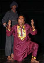 Pakistani artistes stage a play “Kissa Puran Bhagat” in Amritsar.