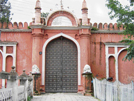 Famous for its all weather pleasant weather Nahan town was founded by the ruler of Sirmour Riyasat Raja Karam Prakash in 1621 A.D. A Vaishnav saint Baba Banwari Dass who was meditating on the top of this hill, in the dense forest of Cheer at the height of 960 meters from sea level advised King to establish his kingdom on this hillock. For the construction of Kings Palace saint vacated his Taposthali Ashram and entered in a cave where he meditated for the rest of his life, as per historians. The cave is situated inside the Shri Jaggan Nath temple in the town.
