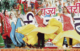 Teej celebration organised by the Rotary Club, SAS Nagar in Mohali.