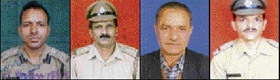 DIG S.B. Negi ,Inspector Keshav Ram, Ramesh Chand ChauhanCID, ASI Ramdev