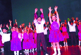 n the occasion of late Radha Ramans 103rd birth anniversary, schoolchildren of Dr Radha Krishnan School present a cultural programme in the Capital