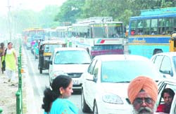 Bad roads, poor management have made traffic jams order of the day in Jalandhar