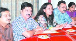 Vardaan doctors address a press conference in Jalandhar