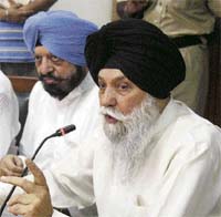 Capt Kanwaljit Singh addresses mediapersons in Jalandhar on Sunday. 