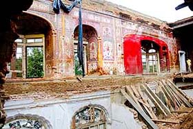 A view of the heritage palace complex of Dogra rulers in Jammu