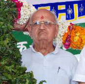 Chiranji Lal, former MP, at a function on his 85th birthday at Ahulana Dherka village on Thursday.