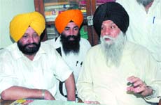 Cooperation minister Kanwaljit Singh in Jalandhar on Thursday.