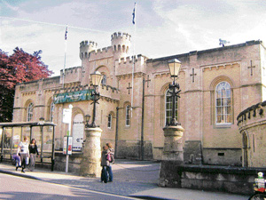 The Oxford Castle was used as a prison for almost 900 years