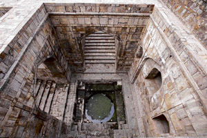 The baoli in the Red Fort where the INA officers Shah Nawaz, Prem Kumar Sehgal and Gurbaksh Singh Dhillon were confined.