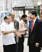 Union minister of state for environment and forests 