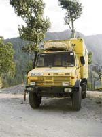 Mller s motor home, the Unimog 435 Mercedes Benz