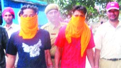 The accused in police custody