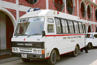 While government hospitals in Mewat district lack both infrastructure and medical staff, a non-government organisation tries to fill the void by providing a mobile clinic, which visits many villages adjoining Gusbethi every week.