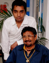 Kuldeep Manak with his son Yudhveer Manak.