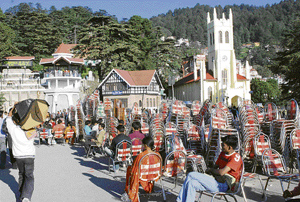 Preparations are in the final lap for the October 2 Congress rally at The Ridge in Shimla. Finance minister P. Chidambaram and labour minister Oscar Fernandes will formally launch the aam aadmi bima yojna from the state capital during the rally