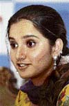 Sania Mirza makes a style statement with her nose ring