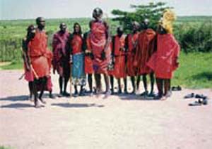 Protectors of wildlife: The Masais are nomadic herdsmen 