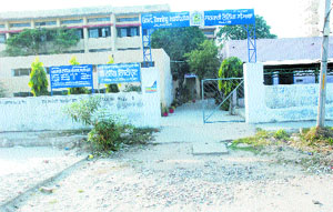 Alls not well at Government Tanning Institute on Nakodar Road in Jalandhar.