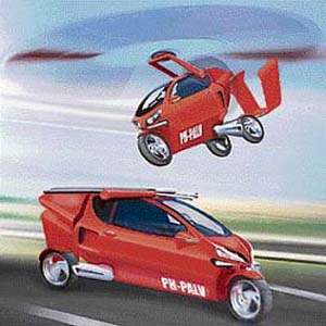 Three-wheeled PAL-V