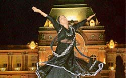 Manjari Chaturvedi performs Sufi kathak at the 6th Baba Jassa Singh Kapurthala Heritage Festival in Kapurthala