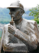 Statue of Sherlock Holmes