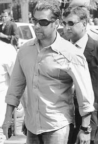 Salman Khan arrives at court for hearing in the Chinkara poaching case in Jodhpur