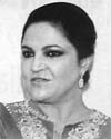 Pakistani singer Tahira Syed