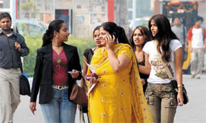 Job seekers visit Pragati Maidan to get temporary jobs at the forthcoming Indian International Trade Fair (IITF), which is going to begin on November 14, in the Capital on Monday.
