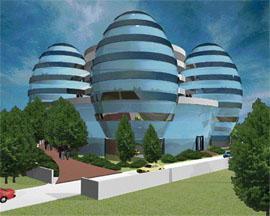 The proposed Forest Complex that will come up in Sector 68 in Mohali.
