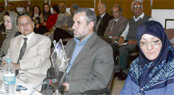 Visiting Persian scholars at a seminar on Rumi which was organised by the Haryana Urdu Akademi at Haryana Raj Bhawan.