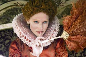 Cate Blanchett in a still from Elizabeth  the Golden Age