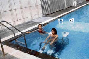 Aqua aerobic pool: Ideal for water exercises