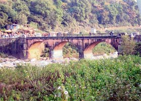This bridge across the Chambi khad on the Pathankot- Mandi national highway near Sahapur has become a virtual death-trap, having claimed over 10 lives in accidents in the recent past