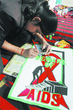 Painting and poster-making contests were also held in various city schools and colleges.