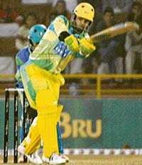 Chandigarh Lions Imran Farhat, who made unbeaten 74 against Hyderabad Heroes on Wednesday.