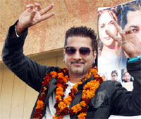 DJ-turned-actor Bally Sagoo was in town for the promotion of his first Punjabi film on Thursday.