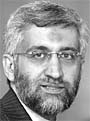 Irans chief nuclear negotiator, Saeed Jalili.
