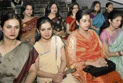 Judicial officers from Punjab, who are awarded course certificates by the Punjab and Haryana High Court Chief Justice Vijender Jain, at a function in Chandigarh on Friday.