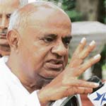Deve Gowda ... amusing neta
