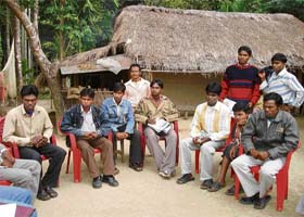 AASAA members keep vigil at the victims house