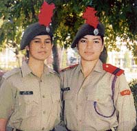 Cadets of the Khalsa College for Women who have been selected to participate in the Republic Day parade at New Delhi in 2008.
